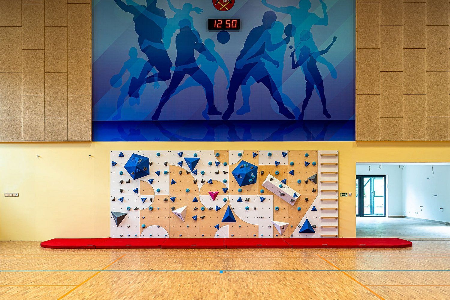 Čiužinys laipiojimo sienelei Blockids10 - viešosioms erdvėms
